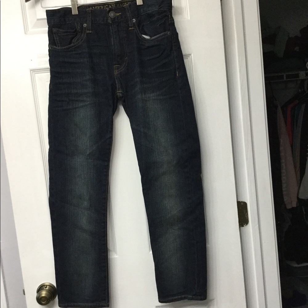 American Eagle dark wash men’s jeans 28x28
